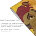 thumbnail image 5 of Lion Guard Door Curtains for Doorway Privacy Dividers Curtain Blackout Tapestry Door Window Curtain for Home Bedroom Kitchen Decoration 34x56in, 5 of 7