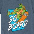 thumbnail image 3 of Teenage Mutant Ninja Turtles - So Board - Toddler And Youth Short Sleeve Graphic T-Shirt, 3 of 5