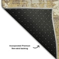 thumbnail image 5 of Addison Rugs Mayfield Premium Machine Washable Transitional Abstract Gold Rectangle Rug, 10' x 14', 5 of 6