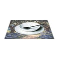 thumbnail image 3 of Ryvnso Placemats Set of 4 Hydrangea Flower View Dining Mats Heat-Resistant Non-Slip Washable Table Mat, 3 of 8