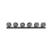KC HiLites 1997-2006 Fits Jeep Wrangler TJ 50" Overhead Xross Bar Apollo Pro Halogen 6 Light System 97059