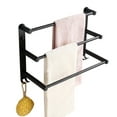 thumbnail image 4 of Bathroom Towel Rack, Easy To Install 3 Tiers  Wall Mounted  Bath Towel Bar  For Balcony , 4 of 8