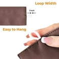 thumbnail image 5 of Superior Blackout Solid Light Filtering Grommet Curtain Panel Set, 46" x 108", Cappuccino, 5 of 13