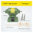thumbnail image 2 of 1.5KW Desktop Polishing Machine, High-speed Stone Grinder DIY Woodworking Jade Jewelry Bench Lathe Machine Grinding Machine ,Small Noise, 2 of 7