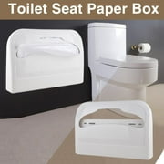 RnemiTe-amo DealsToilet Seat Cover Plastic Toilet Seat Paper Box Toilet Paper Holder Cushion Paper Holder Rack
