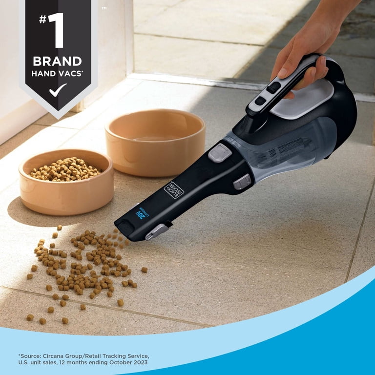 Black Decker Lithium Pivot Dustbuster BLACK+DECKER 20V Max Cordless ...