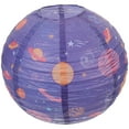 thumbnail image 2 of Hanging Solar System Pattern Decor Paper Planets Lantern for Space Theme Party, 2 of 8