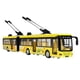 thumbnail image 1 of Alta Simulación 1:50 Aleación Pull Back Double Bus City Bus Modelo Vehículos Metal Diecasts Flashing Musical Boy Toys Amarillo, 1 of 5