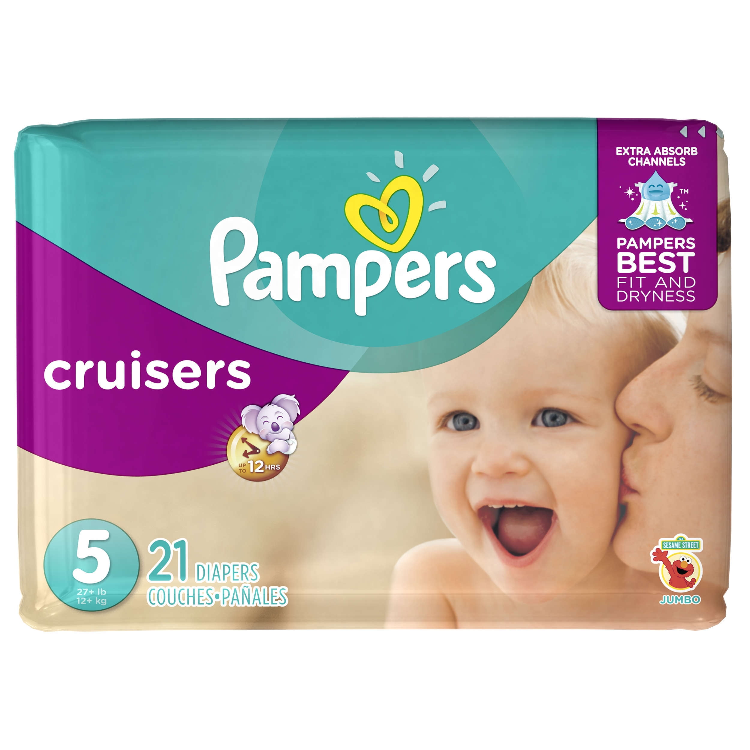 walmart pampers cruisers size 5