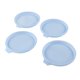 thumbnail image 1 of Qukaim Molde de silicona para tartas, molde de silicona para hornear, antiadherente, redondo, mousse, pastel, pan, bandeja, herramientas de cocina, 1 of 5