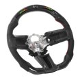 thumbnail image 3 of Steering Wheel, Nappa Steering Wheel Easy Install D-Type Racing Flat Bottom  For Car, 3 of 8