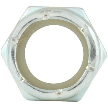 Allstar Performance ALL16073-10 0.44 in. 20 Coarse Thread Thin Nylon Insert Nuts - Pack of 10