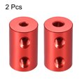 thumbnail image 2 of Unique Bargains Shaft Coupling 3mm to 4mm Bore L20xD12 Robot Motor Wheel Rigid Flexible Coupler Connector Red 2 Pcs, 2 of 3
