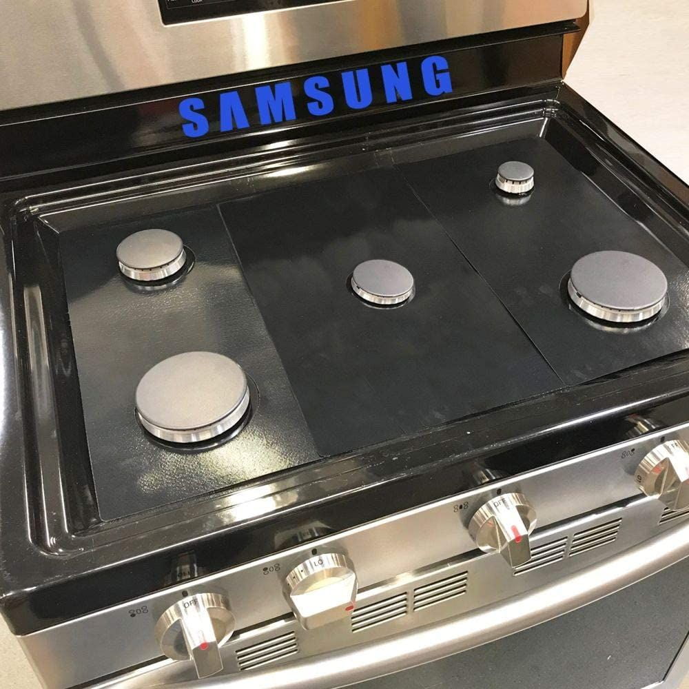 Stove Protector Liners Compatible with Samsung Stoves, Samsung Gas