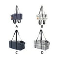 thumbnail image 4 of keepw Cloth Auto Pet Seat Bag Portable Washable Universal Detachable Lifting Strap Rectangular Automotive Mat Carrier Accessories Blue Type 2, 4 of 6