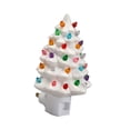 thumbnail image 4 of Luz de noche para de Navidad, decoración navideña, regalos encantadores de cerámica, luz de noche para de Navidad de estilo vintage para Blanco, 4 of 9