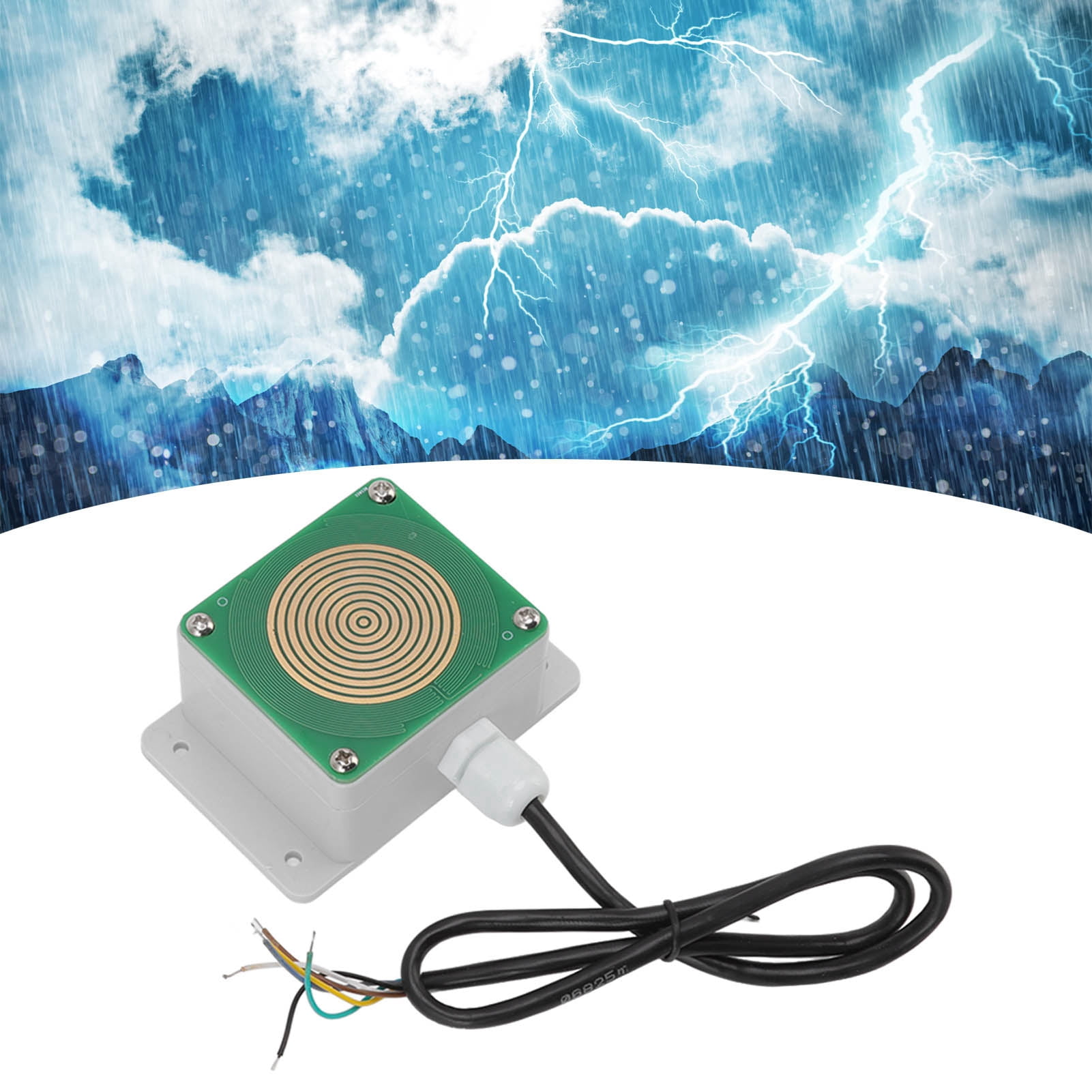 BIMZUC Rain and Snow Sensor Module 485 Mode Automatic Heating 10-30V DC Transmitter Detector Gauge (3.50 inches / 89 mm)