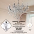 thumbnail image 3 of Candil Colgante de Cristal Cortado Gamalux 8 luces Tipo CLASICO, 3 of 9