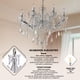 thumbnail image 3 of Candil Colgante de Cristal Cortado Gamalux 8 luces Tipo CLASICO, 3 of 9