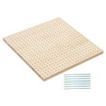 thumbnail image 4 of Crochet blocking boards, crochet pegboard, blocking, crochet accessories, wooden 30cmx30cm, 4 of 8