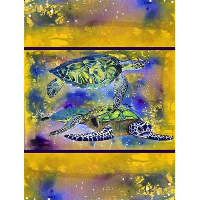 11 x 15 Po. Drapeau Turtle Taille Jardin