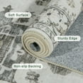 thumbnail image 5 of 8'x10' Area Rugs for Living Room, Washable Large Vintage Boho Non Slip Rug- Oriental Traditional Farmhouse Carpet for Bedrooms, Dining Room,, Home Office, Laundry Room., 5 of 11