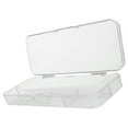 thumbnail image 6 of HOMEMAXS  Transparent Stationery Container Desk Pencil Case, 6 of 8