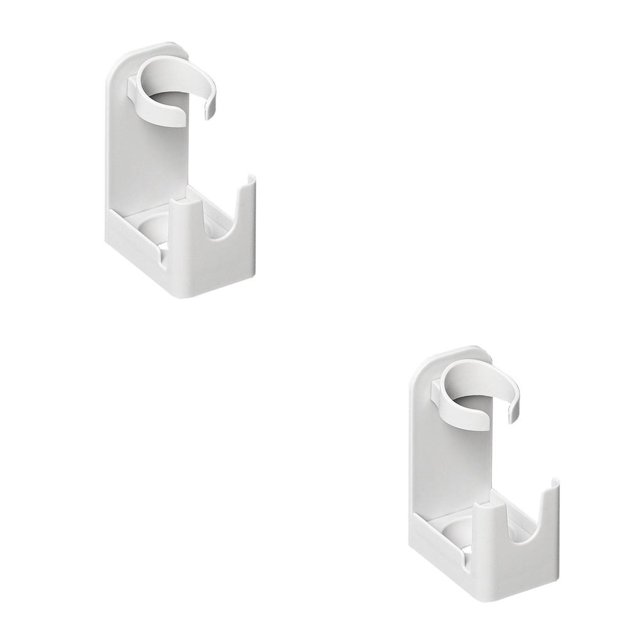 Matsuzay Soporte para cepillos de eléctrico Soporte para cepillos de sin rastro Soporte para cepillos de montado en la Gris 2piezas