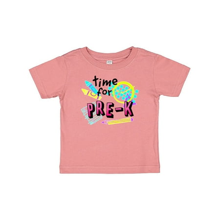 

Inktastic Time for Pre-K Gift Baby Boy or Baby Girl T-Shirt