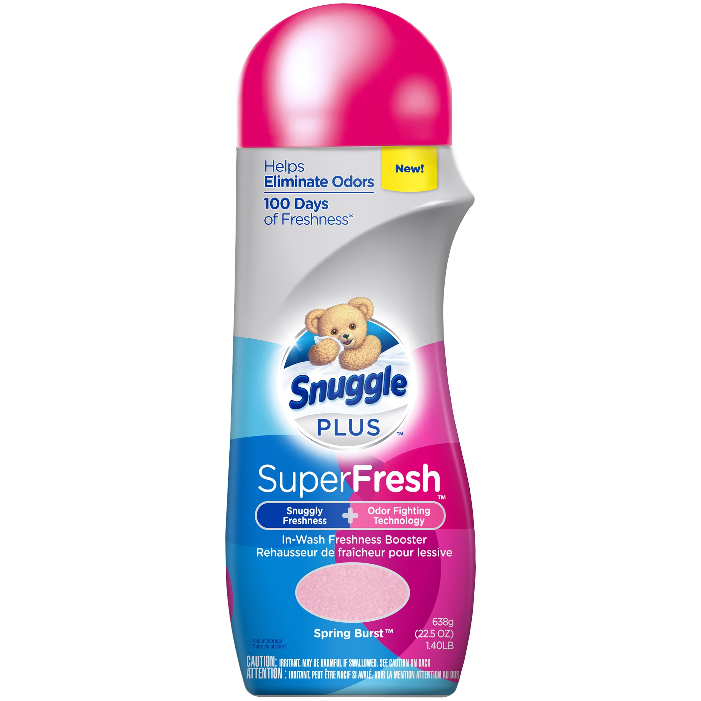 Snuggle Plus SuperFresh In-Wash Freshness Booster, Spring Burst, 22 ...