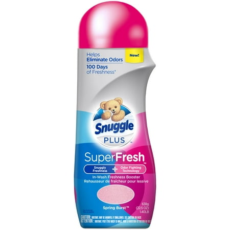 Snuggle Plus SuperFresh In-Wash Freshness Booster, Spring Burst, 22 Ounce