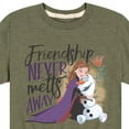 thumbnail image 3 of Disney Frozen 2 - Friendship Never Melts Away - Toddler & Youth Short Sleeve Graphic T-Shirt, 3 of 5