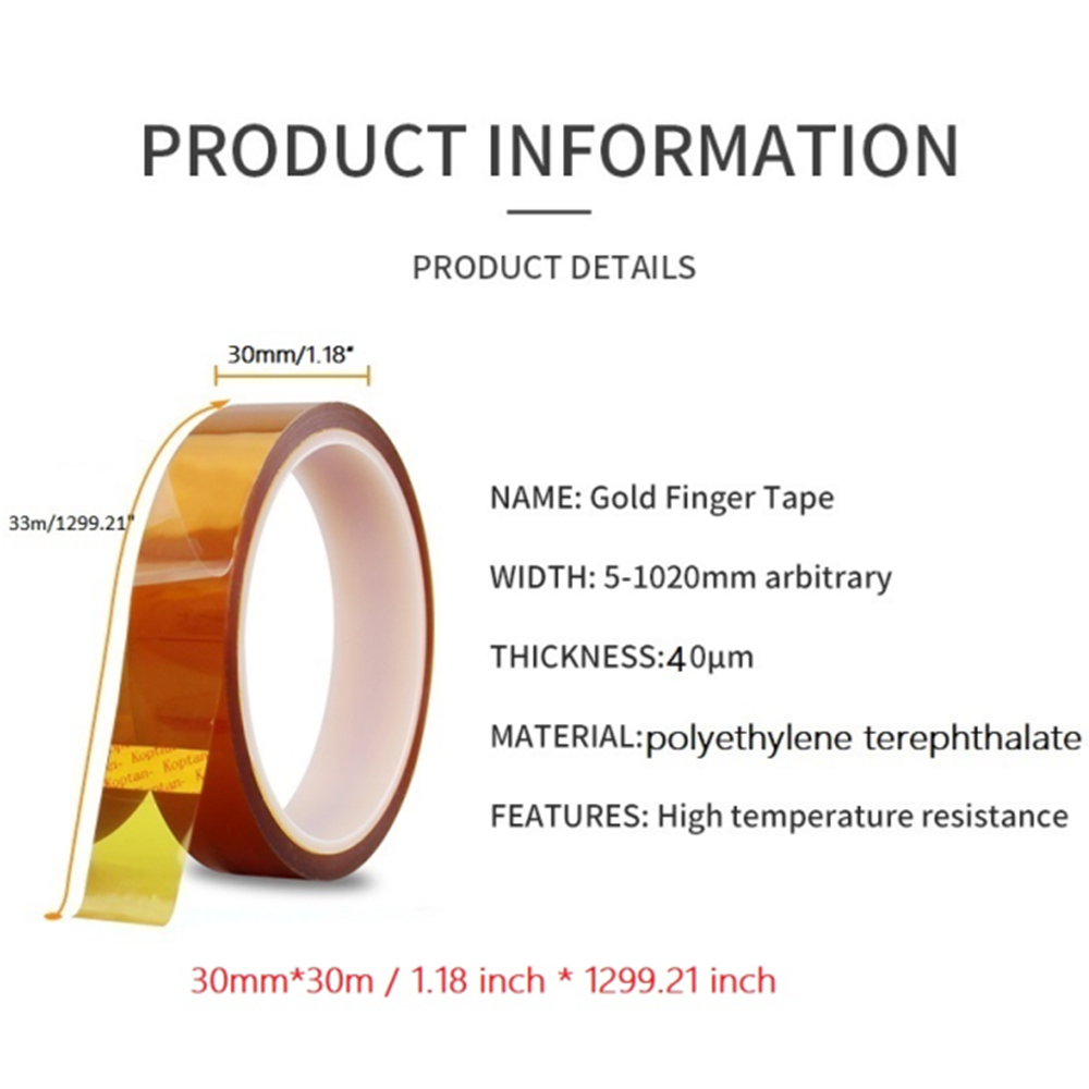 High Temperature Heat BGA Tape Thermal Insulation Tape Polyethylene