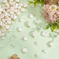 thumbnail image 4 of 90 conectores colgantes de perlas, 3 estilos, cuentas barrocas blancas, colgantes de perlas cultivadas naturales con bucles dorados., 4 of 6