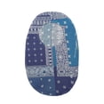 thumbnail image 5 of Pequeño bolso bandolera para teléfono móvil, funda para teléfono móvil con cartera colgante, bolso bandolera de piel sintética, pasaporte, funda para teléfono móvil con ranura para tarjetas, correa, 5 of 5