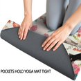 thumbnail image 3 of Chihuahua and Flower Florals Hot Yoga Mat Towel Non Slip for Hot Yoga - Quick-Drying Yoga Mat Cover with 4 Corner Pockets with Travel Bag - Hot Yoga Towel Non Slip Grip Moisture Wicking Sweat 70"x26", 3 of 6