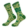 thumbnail image 2 of Women's Oh for Lucks Sake Socks Funny St Paddys Day Shamrock Footwear, 2 of 7