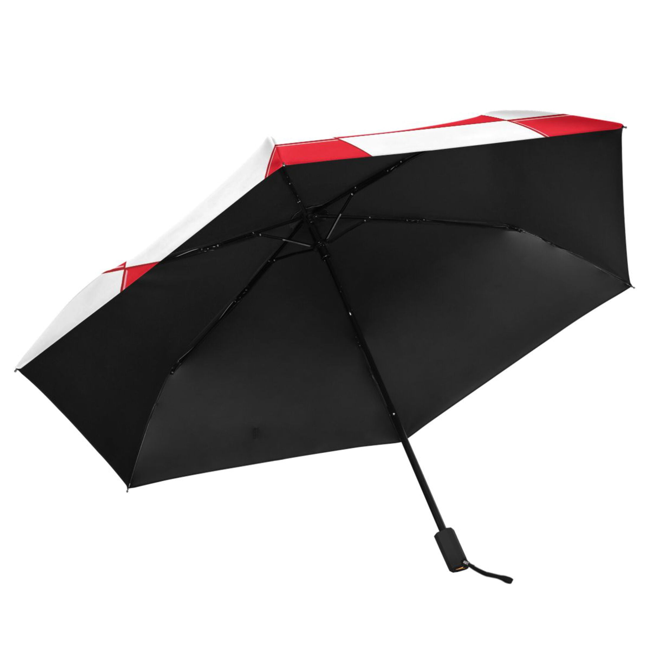 ALAZA Checkered Grid-t9 UPF 50+ Compact Folding Umbrella for Rain Travel Umbrella Packable