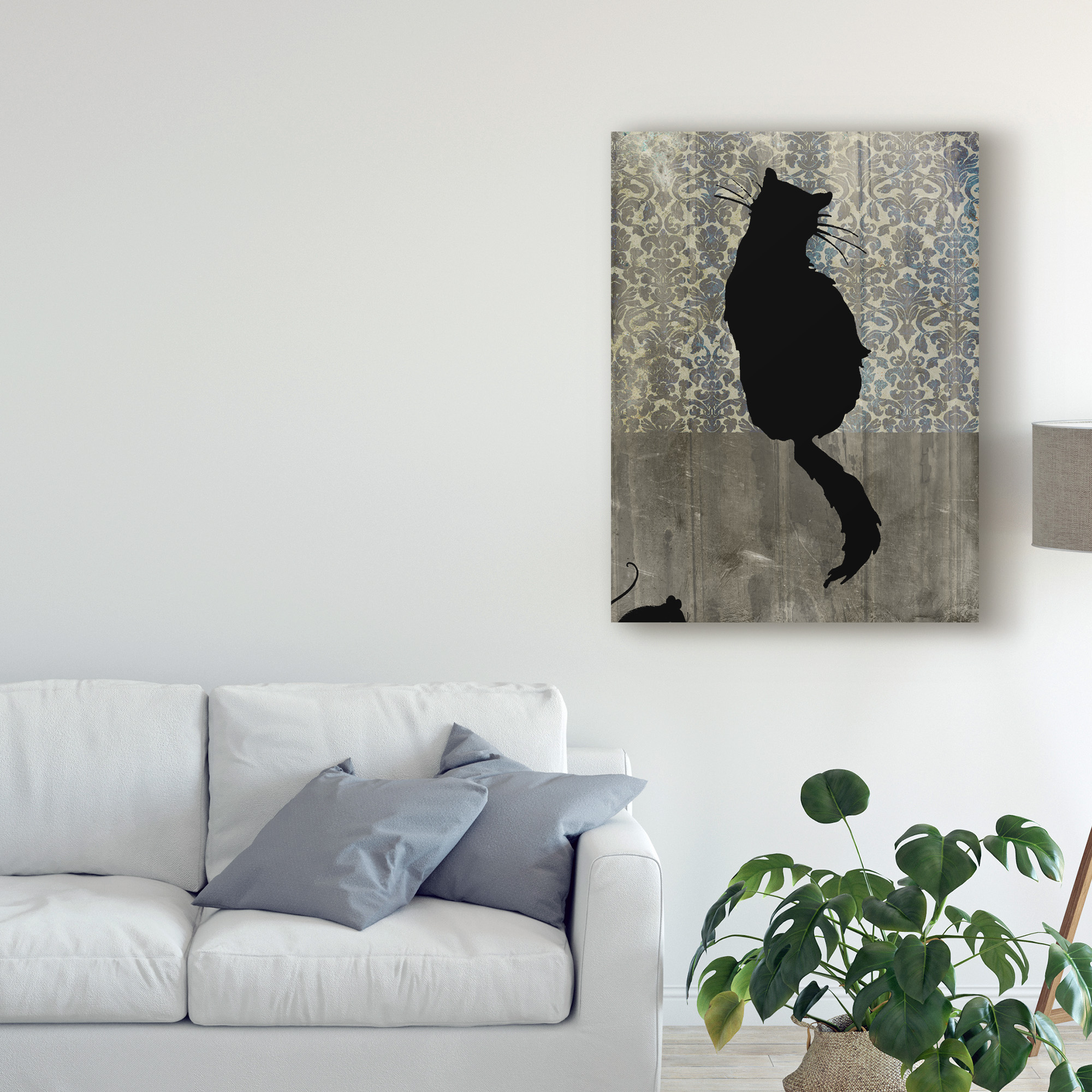 Trademark Fine Art 'Mouse Hunt I' Canvas Art by Alicia Ludwig