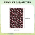 thumbnail image 4 of Picia Salamander Microfiber Golf Towel (24" X 16") with Carabiner Clip, Waffle Pattern Hook - Golf Accessories and Gifts, Father's Day, Christmas, Birthday Gift, 4 of 8