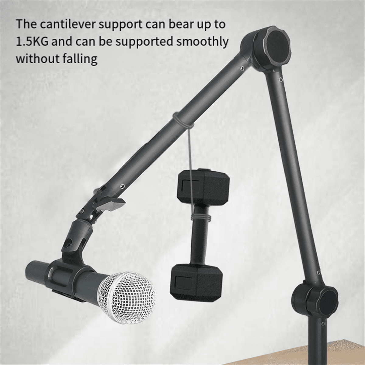 Microphone Stand Adjustable Heavy Suspension Scissor Boom Arm Holder Microphone Bracket USB Condenser Mic Holder