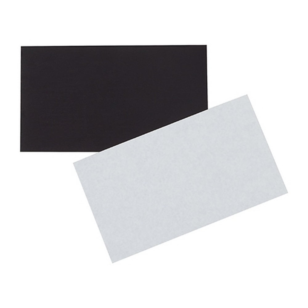 Office Depot® Brand Magnetic Tape, 2" x 3 1/2", Black, Case Of 100
