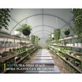 thumbnail image 5 of Jocisland 28x10x7.5 ft High Large Walk-in Greenhouse for Outdoors, Tunnel Greenhouse Kit, White, 5 of 8
