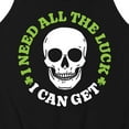 thumbnail image 3 of Instant Message - Need All The Luck I Can Get - Men's Jersey Tank Top, 3 of 6