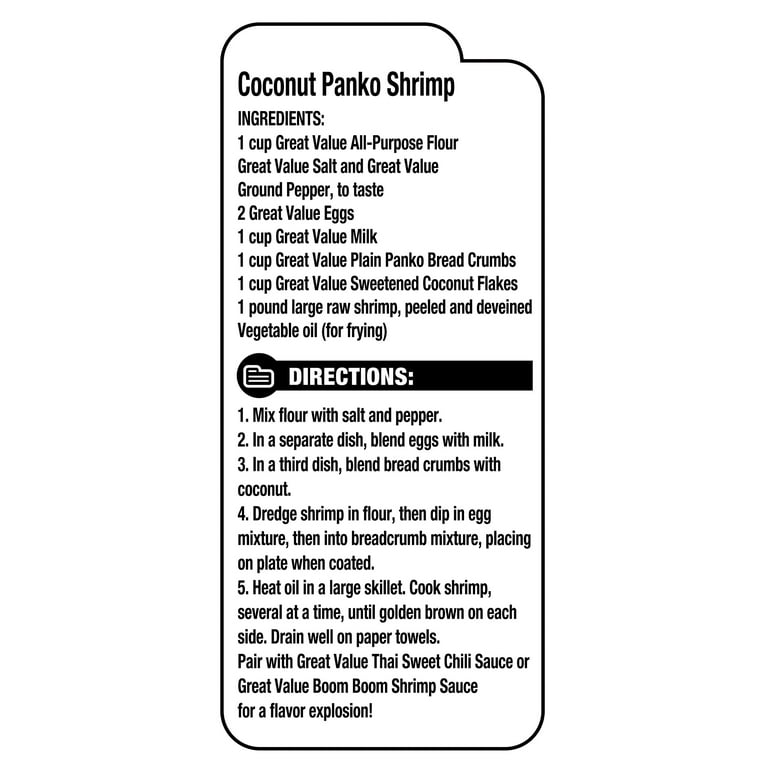 Great Value Plain Panko Bread Crumbs, 8 oz