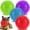 Medium, variant on 2.6" Heavy Duty Squeaky Balls for Dogs 6 Pack Puppy Toys for TPR Fetch Spike Balls Toys for Small and Mideum Breed