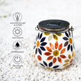 thumbnail image 4 of Farol Solar Mosaico Afirst para Exteriores, Impermeable y Decorativo, 4 of 7