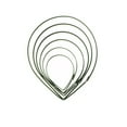 thumbnail image 4 of 6pcs Rose Petals Stainless Steel Rose Petal Steel Cookie Cutter Stainless Cutter Set for Cake Decorating Tools, 4 of 8