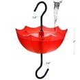Solar Hummingbird Feeders for Outdoors Glass Hummingbird Stand for