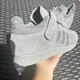 thumbnail image 4 of Adi - das Pro Shell 80s Triple Grey Men's Athletic Shoes BZ0210 Size 7.5, 4 of 6